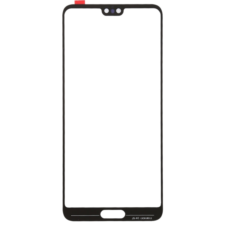 For Huawei P20 10PCS Front Screen Outer Glass Lens (White)