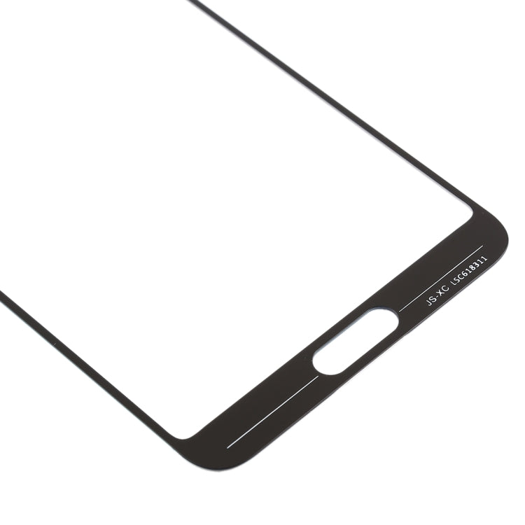 For Huawei P20 10PCS Front Screen Outer Glass Lens (White)