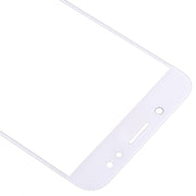 For Samsung Galaxy C8 / C7100, C7(2017) / J7+, C710F/DS 10pcs Front Screen Outer Glass Lens (White)
