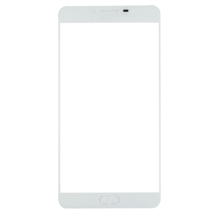 For Samsung Galaxy C9 Pro / C900 10pcs Front Screen Outer Glass Lens (White)