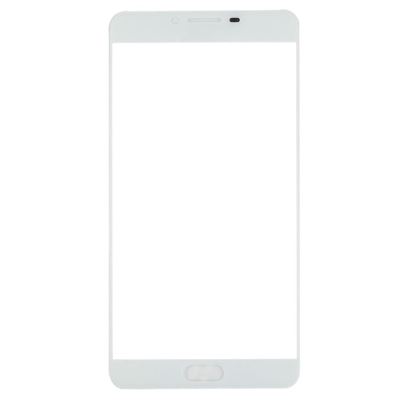 For Samsung Galaxy C9 Pro / C900 10pcs Front Screen Outer Glass Lens (White)