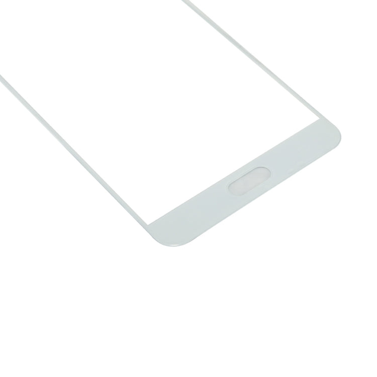 For Samsung Galaxy C7 Pro / C701 10pcs Front Screen Outer Glass Lens (White)