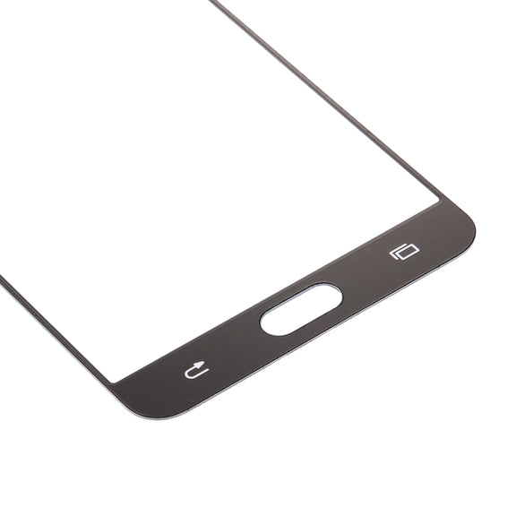 For Samsung Galaxy C5 10pcs Front Screen Outer Glass Lens (White)