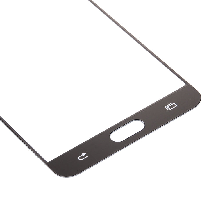 For Samsung Galaxy C7 10pcs Front Screen Outer Glass Lens (White)