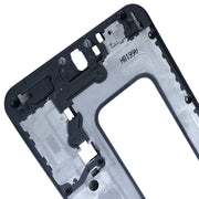 For Galaxy C5 Front Housing LCD Frame Bezel Plate (Black)
