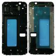 For Galaxy On6 / J6 / J600 Front Housing LCD Frame Bezel Plate (Black) - Frame Bezel Plate by PMC TechLife | Online Shopping South Africa | PMC TechLife
