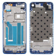 Front Housing LCD Frame Bezel Plate for Motorola Moto One Vision(Blue) - Frame Bezel Plate by PMC TechLife | Online Shopping South Africa | PMC TechLife