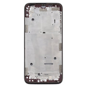 Front Housing LCD Frame Bezel Plate for Motorola Moto G8 Plus(Red)