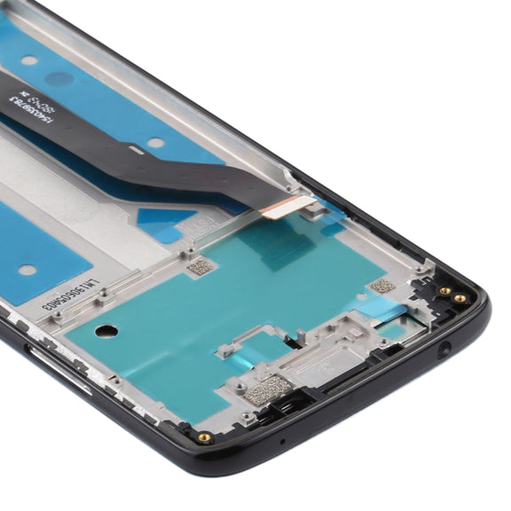 TFT LCD Screen for Motorola Moto E5 Plus Digitizer Full Assembly with Frame(Black)