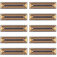 For Huawei Y9 Prime (2019) 10PCS Motherboard LCD Display FPC Connector - FPC Connector by PMC TechLife | Online Shopping South Africa | PMC TechLife