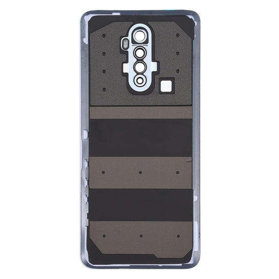 For OPPO Realme X2 Pro Original Battery Back Cover with Camera Lens Cover (White)