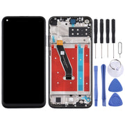 OEM LCD Screen for Huawei Y7p (2020) Digitizer Full Assembly with Frame(Black)
