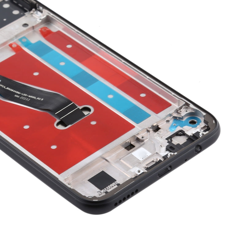 OEM LCD Screen for Huawei P40 Lite E Digitizer Full Assembly with Frame(Black)