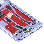 OEM LCD Screen for Huawei Nova 6 5G Digitizer Full Assembly with Frame(Purple)