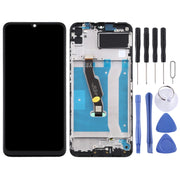 OEM LCD Screen for Huawei Y6p Digitizer Full Assembly with Frame(Black)