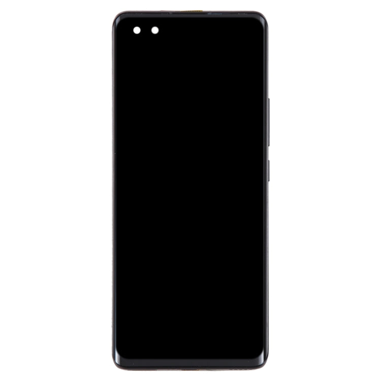 LCD Screen and Digitizer Full Assembly with Frame for Huawei Nova 7 Pro 5G(Black)