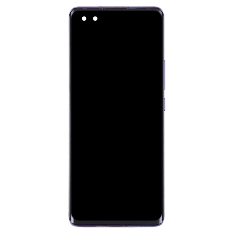 LCD Screen and Digitizer Full Assembly with Frame for Huawei Nova 7 Pro 5G(Blue)