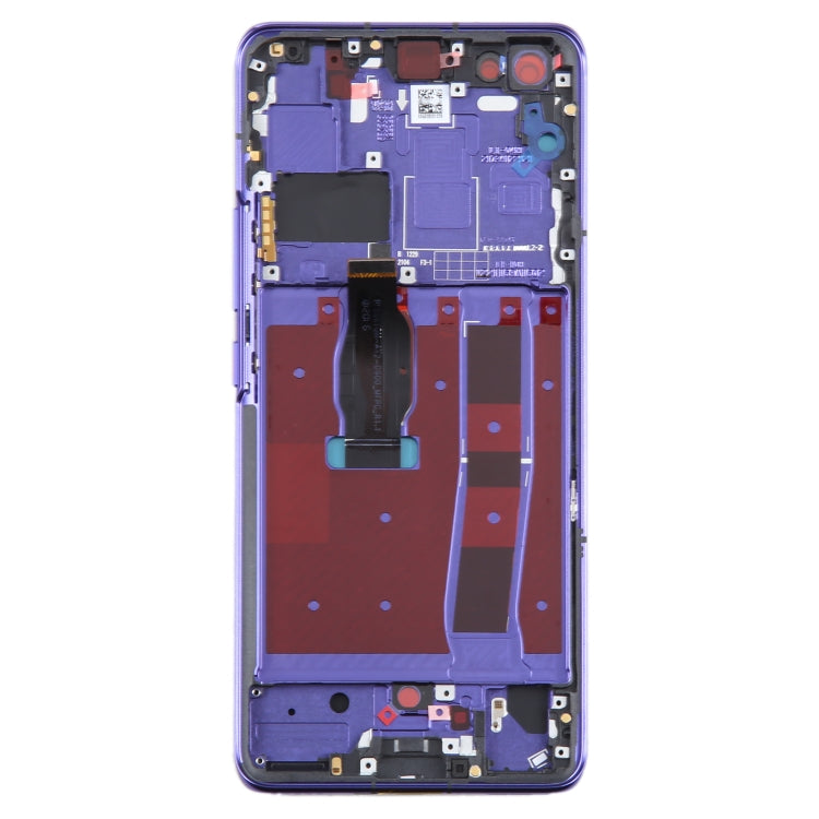 LCD Screen and Digitizer Full Assembly with Frame for Huawei Nova 7 Pro 5G(Blue)