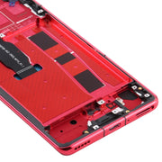 Original OLED LCD Screen for Huawei Nova 7 Pro 5G Digitizer Full Assembly with Frame(Red)