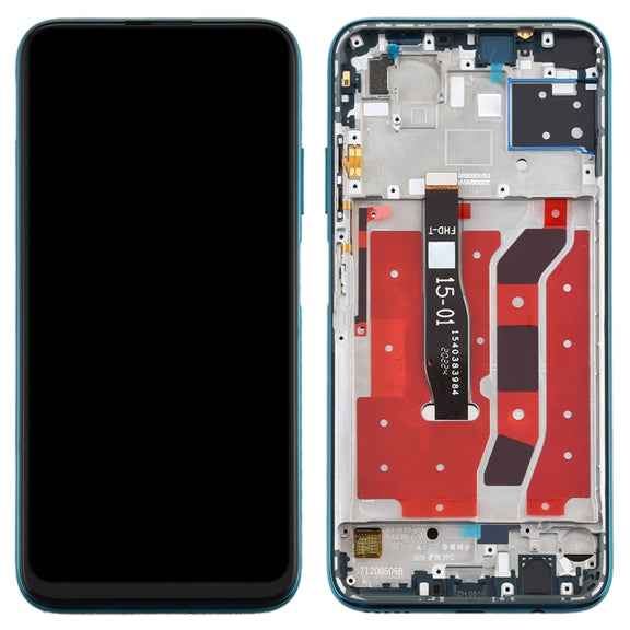 OEM LCD Screen for Huawei P40 Lite Digitizer Full Assembly with Frame���Green)