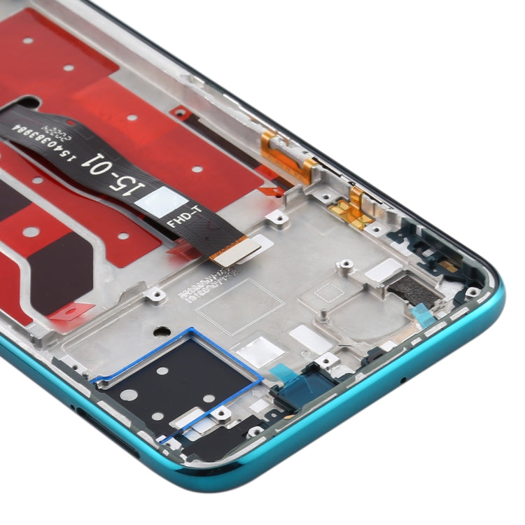 OEM LCD Screen for Huawei P40 Lite Digitizer Full Assembly with Frame���Green)