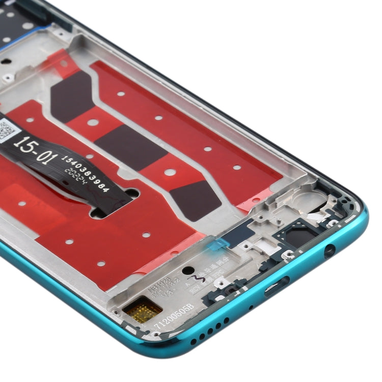 OEM LCD Screen for Huawei P40 Lite Digitizer Full Assembly with Frame���Green)