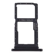 SIM Card Tray + SIM Card Tray / Micro SD Card Tray for Huawei Y9s(Black)