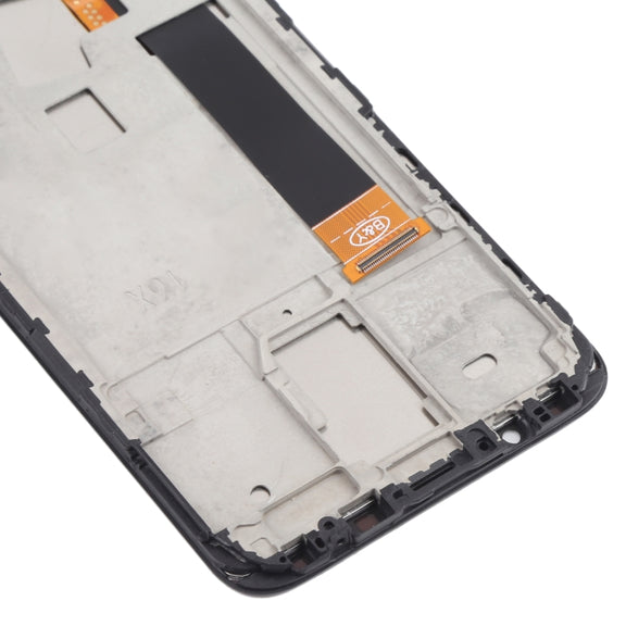 TFT LCD Screen for Meizu 16X Digitizer Full Assembly with Frame, Not Supporting Fingerprint Identification(Black)