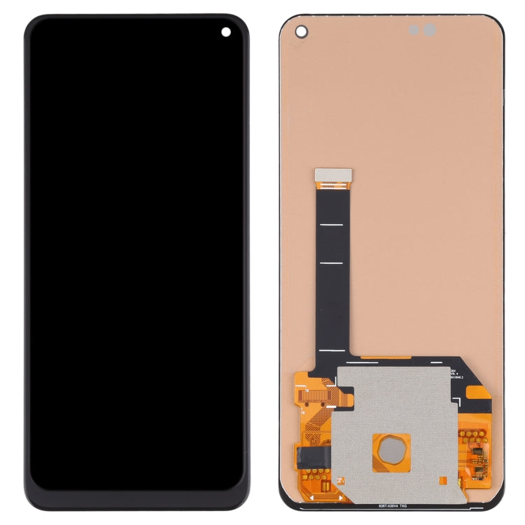 TFT Material LCD Screen and Digitizer Full Assembly (Not Supporting Fingerprint Identification) for Vivo X30 / X30 Pro(Black)
