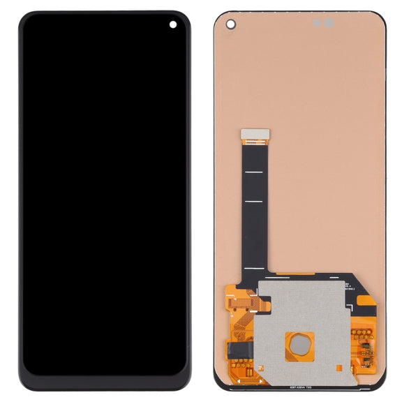 TFT Material LCD Screen and Digitizer Full Assembly (Not Supporting Fingerprint Identification) for Vivo X30 / X30 Pro(Black)