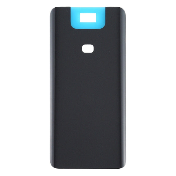 Glass Battery Back Cover for Asus Zenfone 6 ZS630KL(Frosted Black)