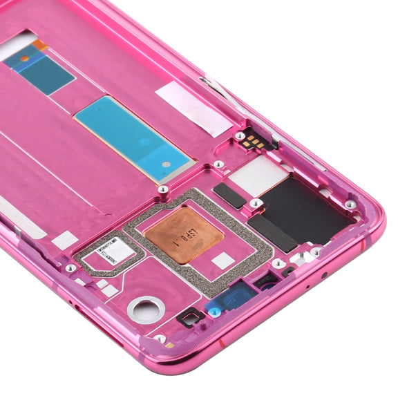 Front Housing LCD Frame Bezel Plate for Xiaomi Mi 9 Pro 5G (Red)