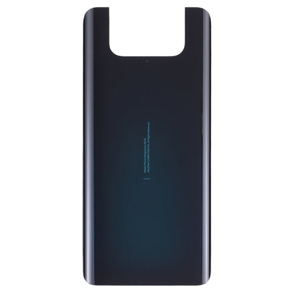 Glass Battery Back Cover for Asus Zenfone 7 ZS670KS(Black)
