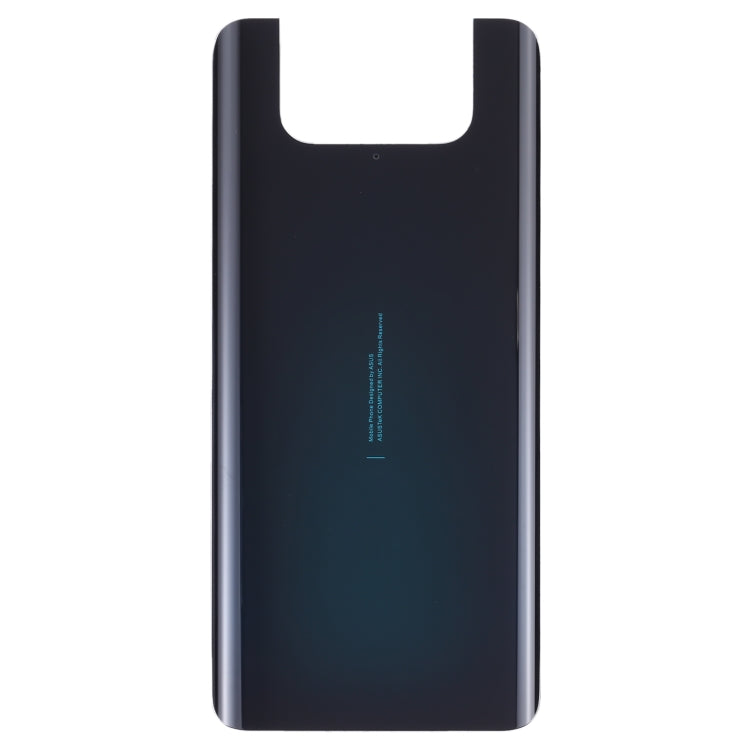 Glass Battery Back Cover for Asus Zenfone 7 ZS670KS(Black)