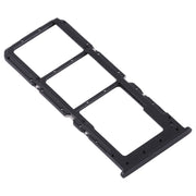 For OPPO A32 / A53 4G / A33 2020 / A53s / A11s PDVM00  SIM Card Tray + SIM Card Tray + Micro SD Card Tray(Black)