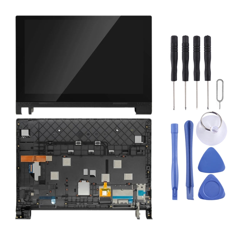 OEM LCD Screen for Lenovo YOGA Tab 3 10.1 YT3-X50F YT3-X50  Digitizer Full Assembly With Frame (Black)