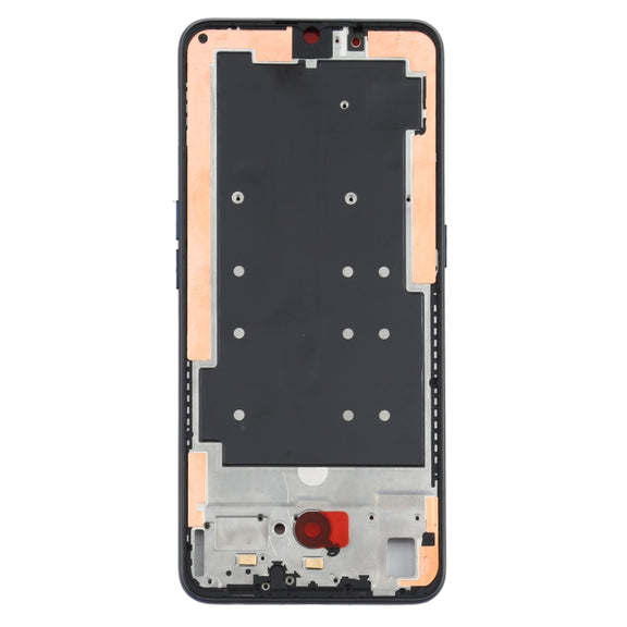 For OPPO Reno3 5G/Reno3 4G PCHM30 CPH2043 Front Housing LCD Frame Bezel Plate (Black)