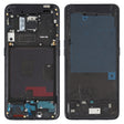 For OPPO Reno 5G/Reno 4G PCAM00 PCAT00 CPH1917 CPH1921 Front Housing LCD Frame Bezel Plate (Black) - Frame Bezel Plate by PMC TechLife | Online Shopping South Africa | PMC TechLife