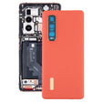 For OPPO Find X2 Pro CPH2025 PDEM30 Original Leather Material Battery Back Cover (Orange) - Back Cover by PMC TechLife | Online Shopping South Africa | PMC TechLife