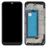 TFT LCD Screen for LG K31 LM-K300Q, LMK300 Digitizer Full Assembly with Frame(Black)