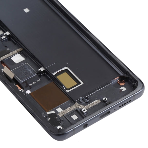 Original LCD Screen and Digitizer Full Assembly With Frame for Xiaomi Mi CC9 Pro / Mi Note 10 / Mi Note 10 Pro(Black)