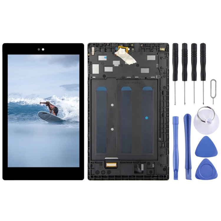 OEM LCD Screen for Amazon Fire HD 8 (2018) 8th Gen L5S83A  Digitizer Full Assembly with Frame���Black)