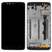 LCD Screen and Digitizer Full Assembly With Frame for T-Mobile Revvl Plus c3701a(Black)