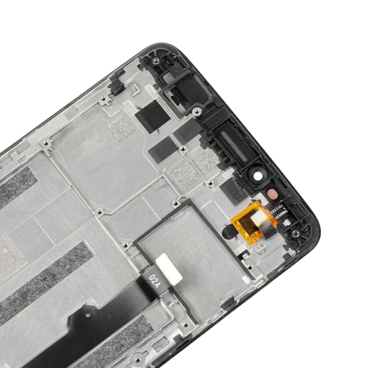 LCD Screen and Digitizer Full Assembly With Frame for T-Mobile Revvl Plus c3701a(Black)