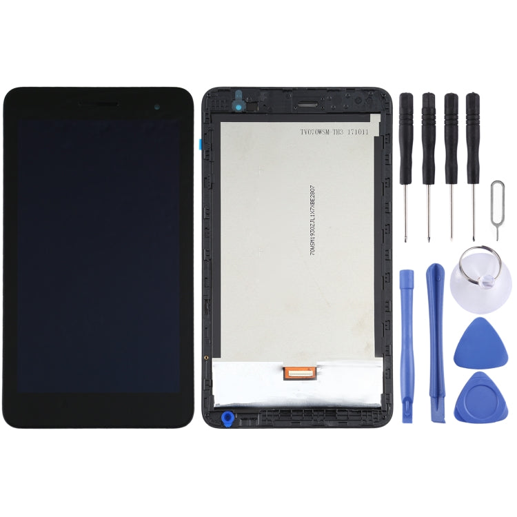 OEM LCD Screen for Huawei MediaPad T2 7.0 BGO-DL09/BGO-L03 Digitizer Full Assembly with Frame (Black)