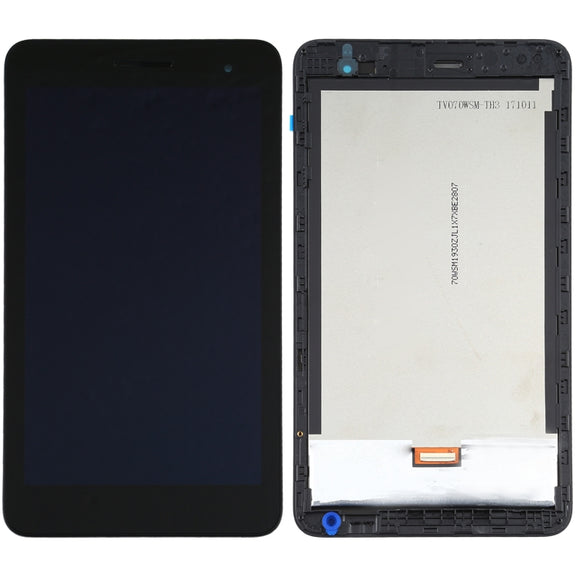 OEM LCD Screen for Huawei MediaPad T2 7.0 BGO-DL09/BGO-L03 Digitizer Full Assembly with Frame (Black)