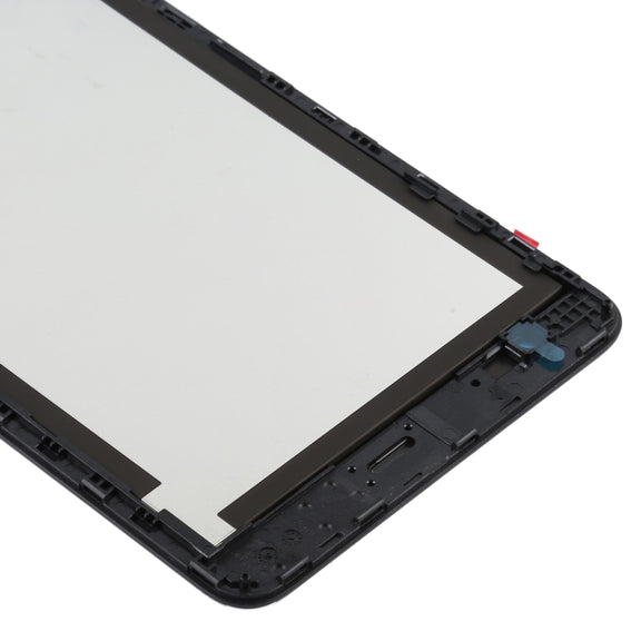 OEM LCD Screen for Huawei MediaPad T1 7.0 / Honor Play MediaPad T1 T1-701 Digitizer Full Assembly with Frame(Black)