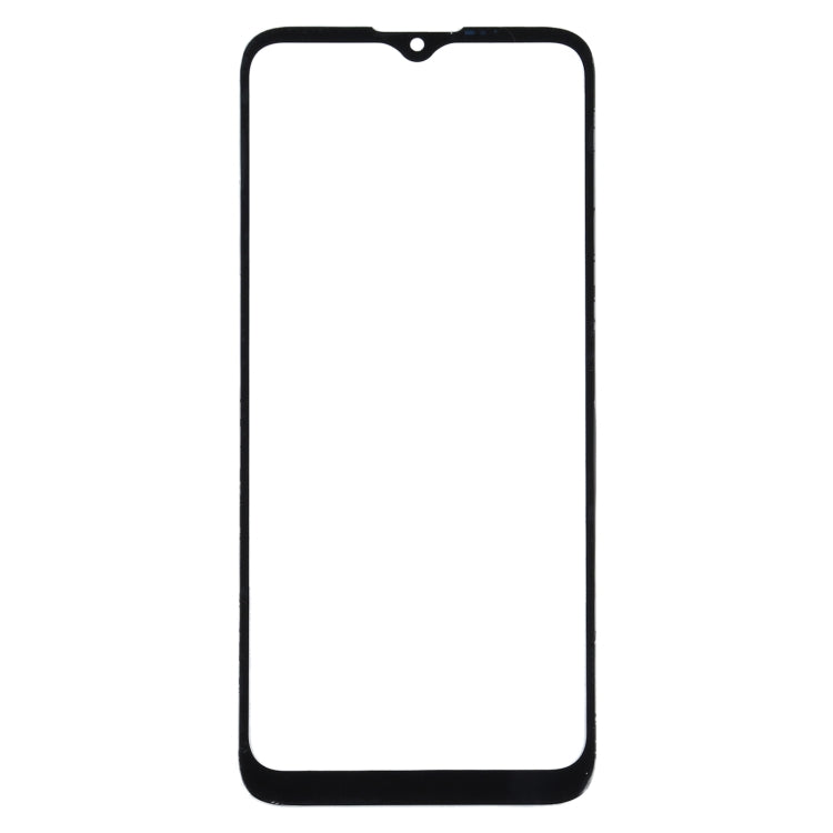 Front Screen Outer Glass Lens for Motorola Moto G8 Plus XT2019 / XT2019-2 (Black)