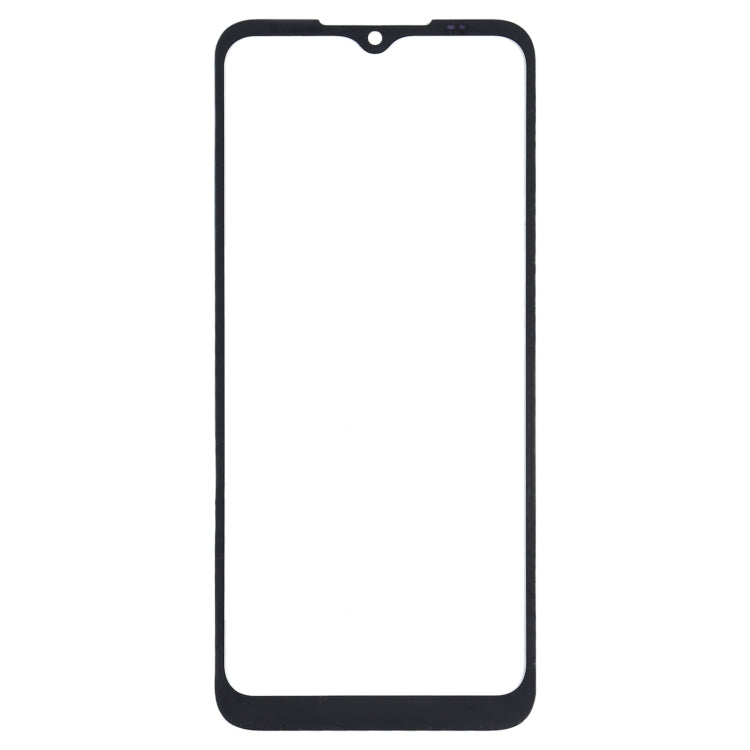 Front Screen Outer Glass Lens for Motorola Moto G9 Play / Moto G9 (India) (Black)