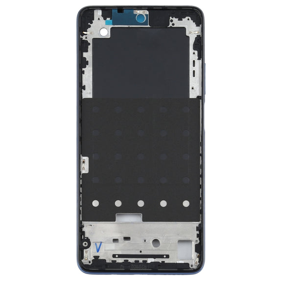 Original Front Housing LCD Frame Bezel Plate for Xiaomi Mi 10T Lite 5G M2007J17G (Black)